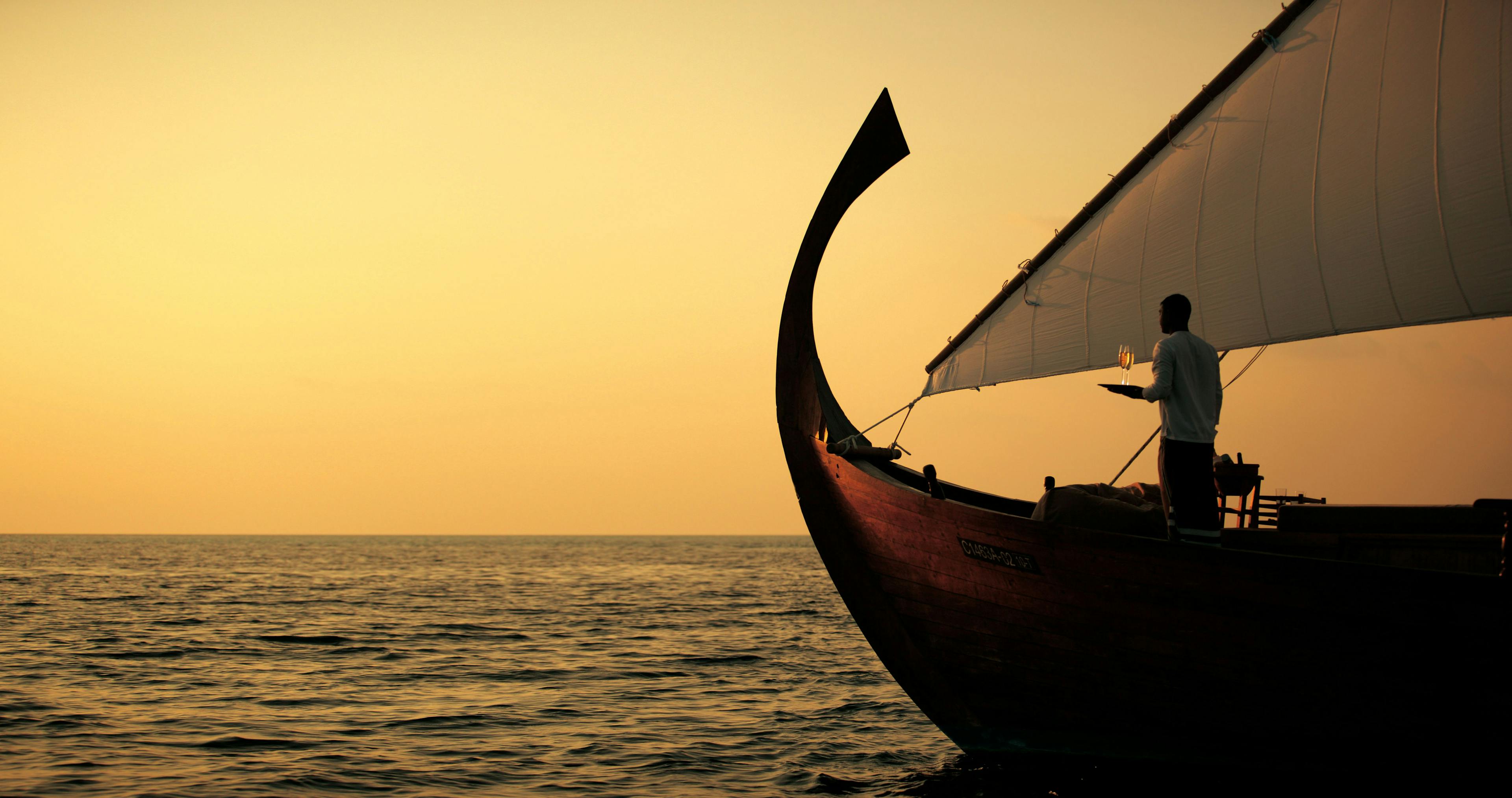 Sail on a Maldivian Dhoni