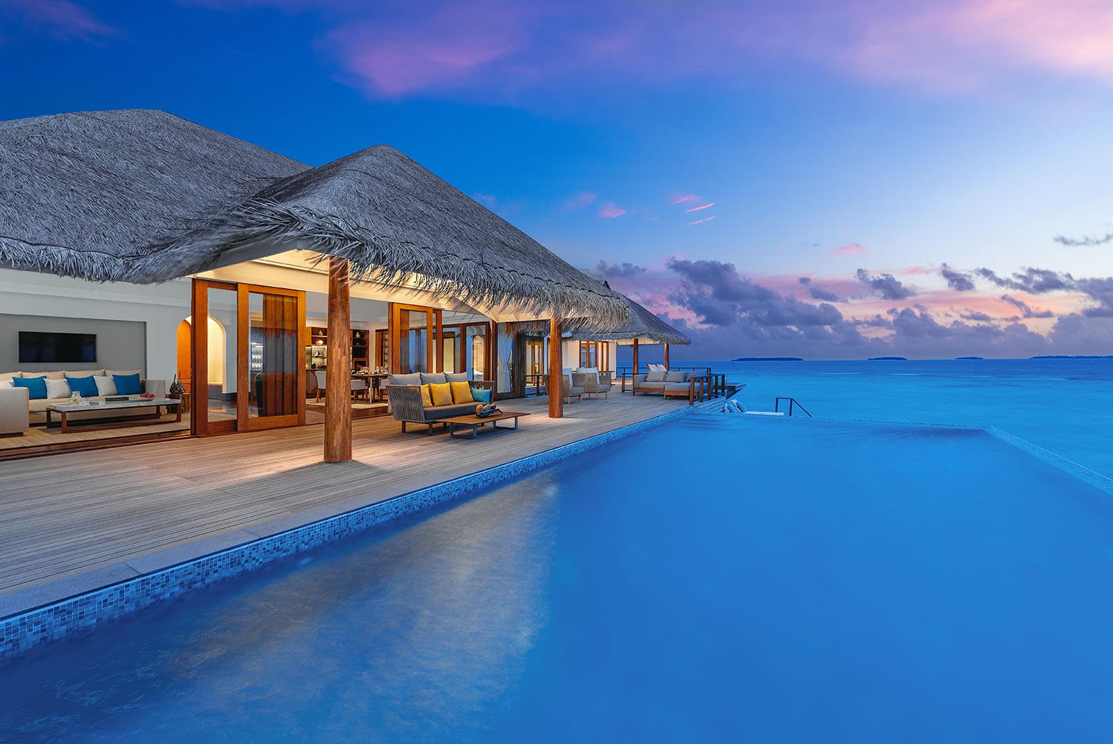 Two Bedroom Sunset Overwater Pool Residence