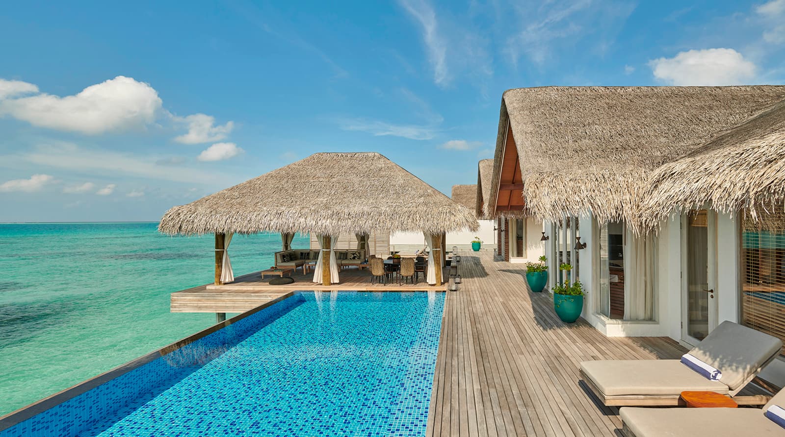 Three Bedroom Water Sunset Villa With Private Pool