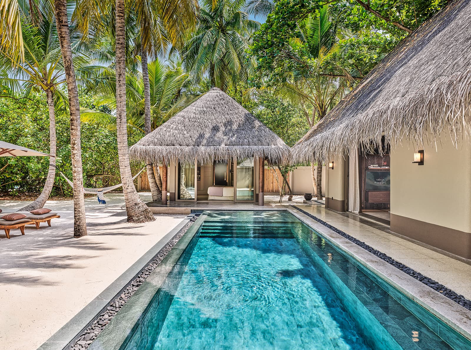 Family Beach Villa With 2 Pools