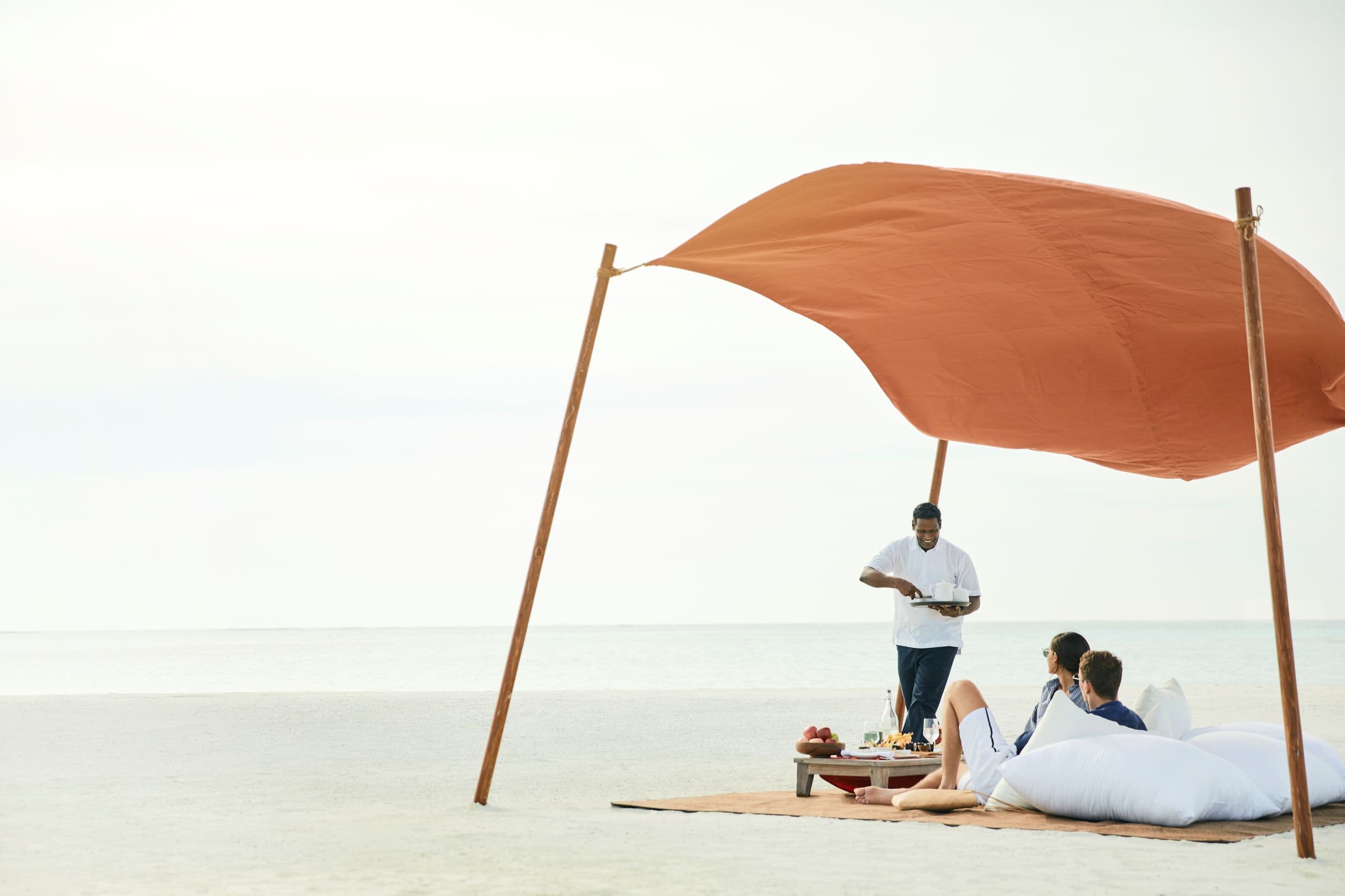 Private dining at the Sandbank