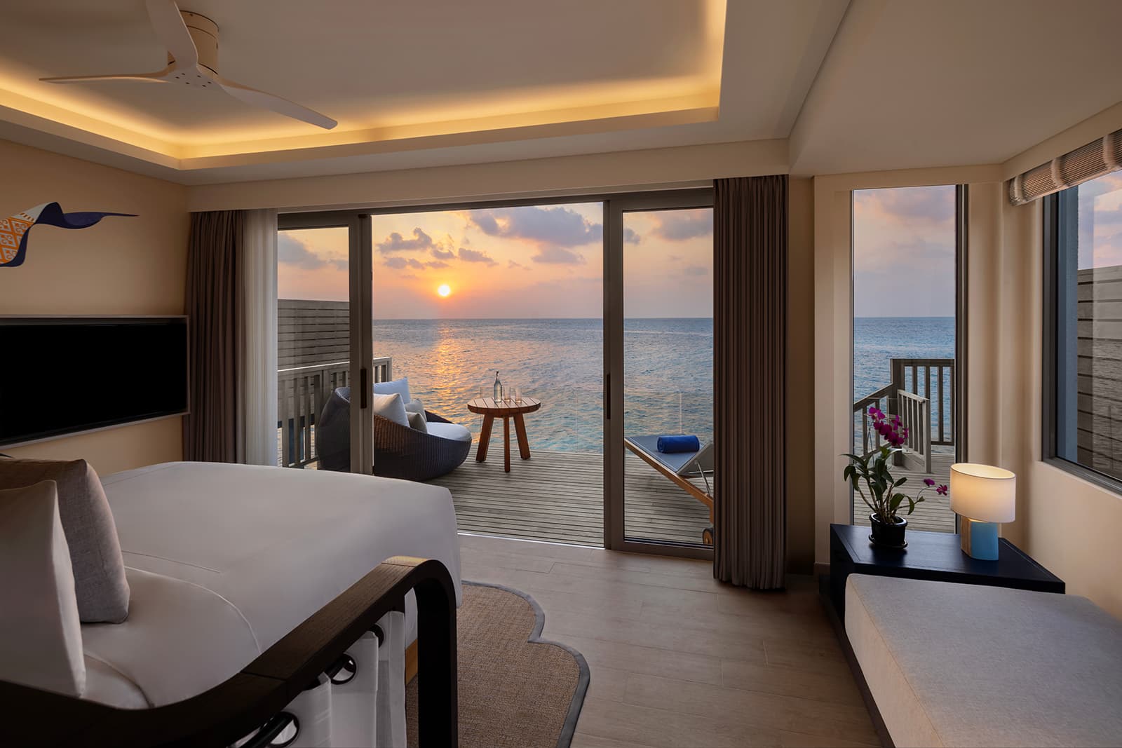 Sunset Overwater Villa