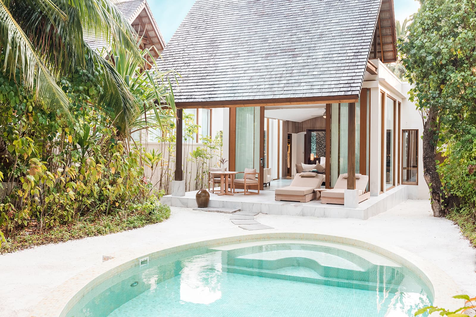 Two Bedroom Deluxe Beach Villa With Pool