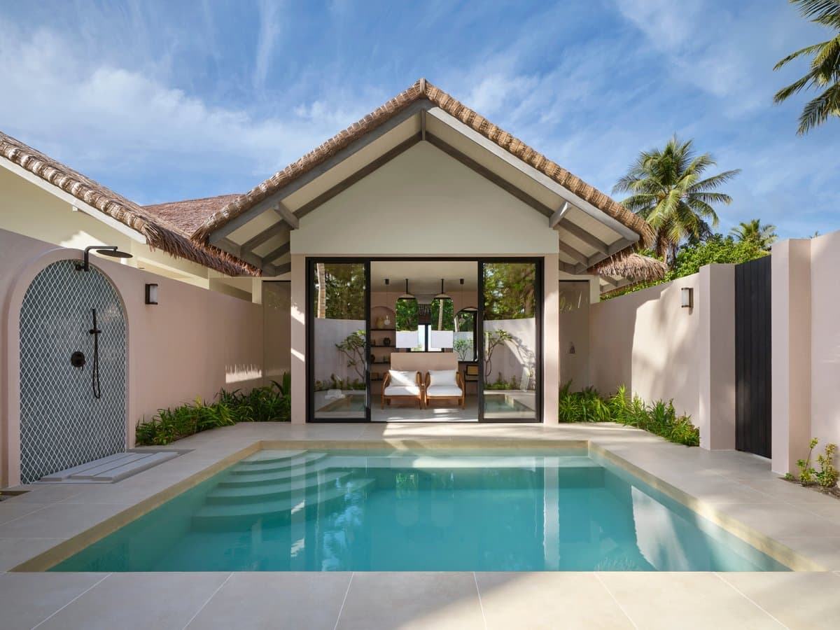 Two Bedroom Residence with Two Beach Pools and Garden Pool