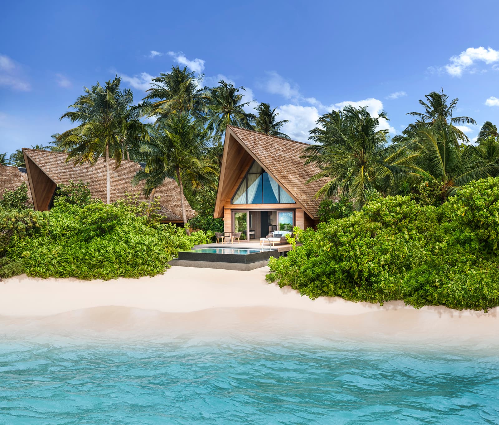 Beach Villa With Pool